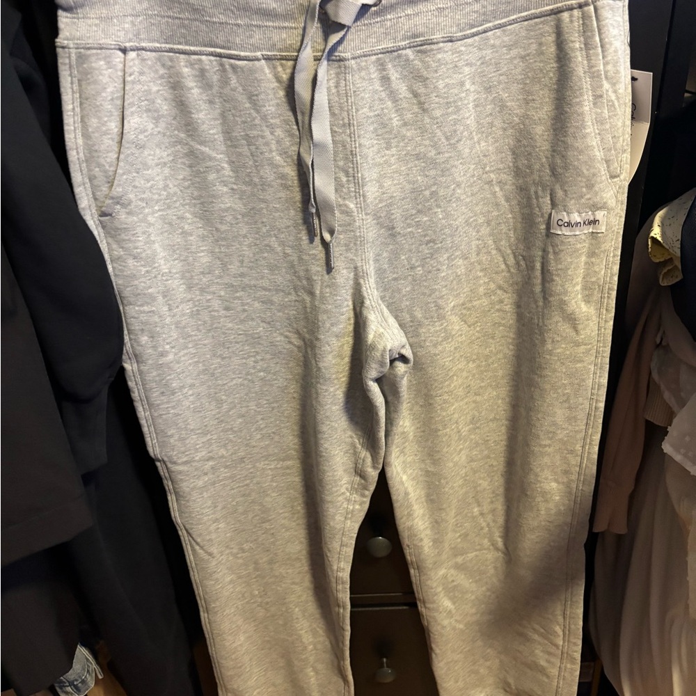 Calvin Klein Light Gray Sweatpants